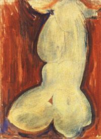 Amedeo Modigliani Caryatid France oil painting art